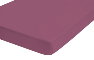Napínacie prestieradlo Jersey Castell 90x200 cm, fialové