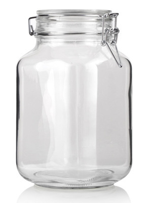 Dóza na potraviny sklenená, 2 l