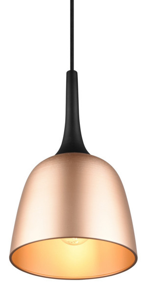 Luster Chiron 20 cm, mosadzná matná