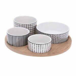 Excellent Houseware Sada servírovacích misiek Dina - 5 kusov