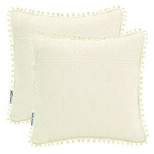 Obliečky na vankúše AmeliaHome Meadore cream, velikost 45x45*2