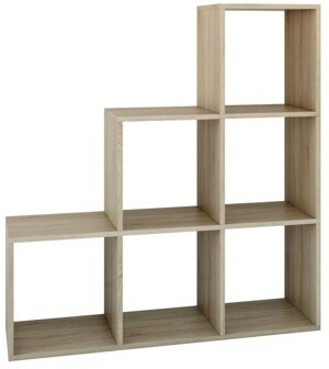 TP Living Schodový regál SONOMA prírodný