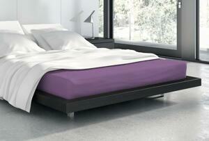 Faro Froté prestieradlo s gumou Vanille 90x200 cm fialové