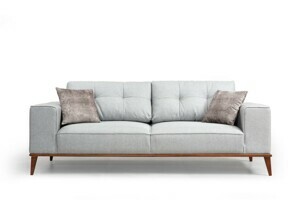 Hanah Home 3-miestna pohovka Montana 223 cm sivá
