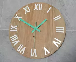 ModernClock Nástenné hodiny Rome hnedé