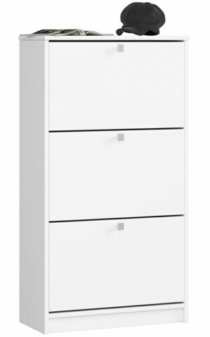 Ak furniture Botník ANTONIO 60 cm biely