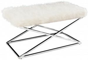 Tutumi Taburetka LIVING biela