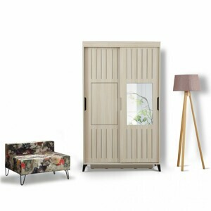 Hanah Home Šatníková skriňa Pasific I 120 cm dub