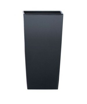 Prosperplast Kvetináč Urbi Large tmavo šedý, varianta 12,6 cm