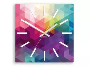 ModernClock Nástenné hodiny Expressio farebné