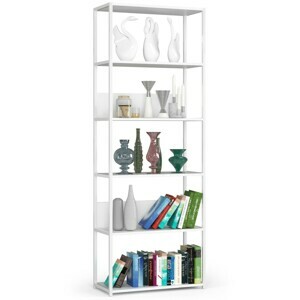 Ak furniture Regál LOFT 70 cm bílý