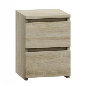 TP Living Nočný stolík MALWA M2 svetlý dub