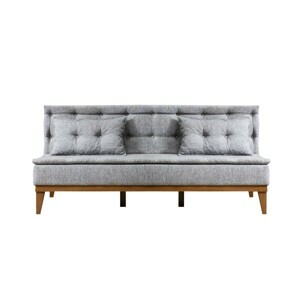 Hanah Home 3-miestna pohovka Fuoco 180 cm šedá