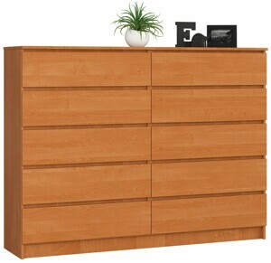Ak furniture Komoda Rollo K 160 cm jelša