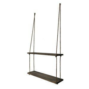 Hanah Home Nástenná polica Shelf I orech