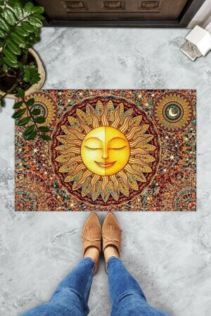 Conceptum Hypnose Rohožka Happy Sun 60x40 cm viacfarebná