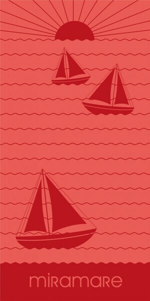 Faro Plážová osuška Miramare 12 - 70x140 cm