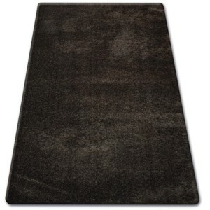 Dywany Lusczow Kusový koberec SHAGGY MICRO hnedý, velikost 180x270