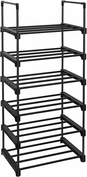SONGMICS Botník Rezula 106 cm černý