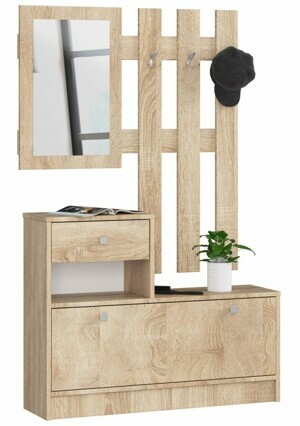 Ak furniture Predsieňová stena Bole dub sonoma