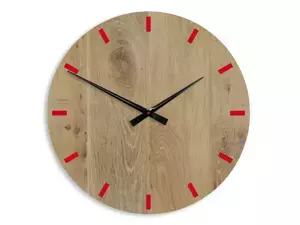 ModernClock Nástenné hodiny Solo Dab hnedé