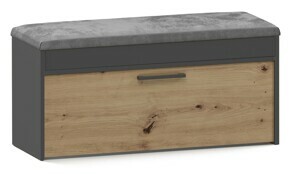TP Living Botník PARMA antracit/dub artisan