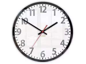 ModernClock Nástenné hodiny Louis biele