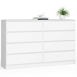 Ak furniture Komoda Inbia K 160 cm biela