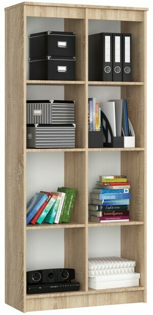 Ak furniture Knižnica Rexa 80 cm dub sonoma