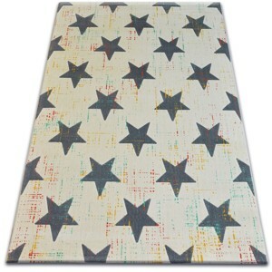 Dywany Lusczow Kusový koberec SCANDI 18209/063 - hviezda, velikost 140x200