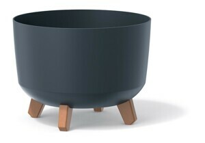 Prosperplast Kvetináč Gracyeen III antracit, varianta 20 cm