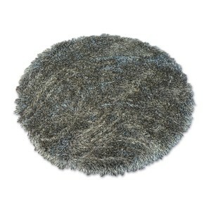 Dywany Lusczow Okrúhly koberec LOVE SHAGGY taupe, velikost kruh 120