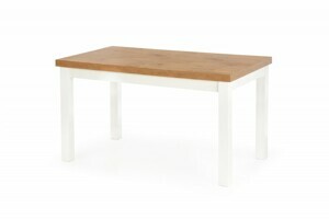 HALMAR Jídelní rozkládací stůl Tiaro 140/220 cm dub lancelot/bílý