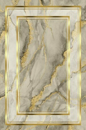 Conceptum Hypnose Koberec Marble Frame 180x280 cm béžový/zlatý