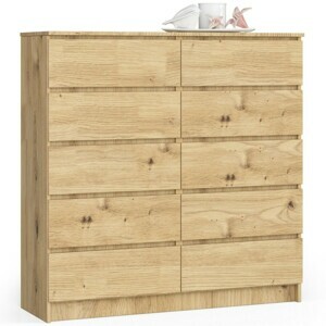 Ak furniture Komoda Kuba 120 cm dub artisan