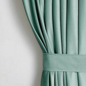 Záves AmeliaHome Velvet III 140x245 cm mätový, velikost 140x245