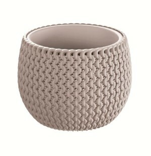 Prosperplast Kvetináč Splofy Stand hnedý, varianta 18 cm