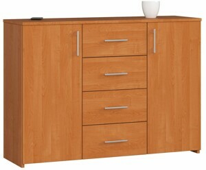 Ak furniture Komoda Torvi K 110 cm jelša