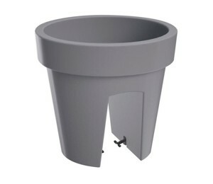 Prosperplast Kvetináč Lofly Terrace sivý