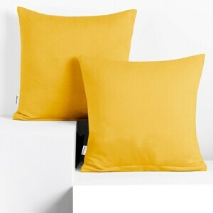 Súprava 2 obliečok na vankúš Decoking Terro orange, velikost 80x80*2