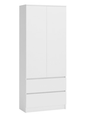 TP Living Šatníková skriňa SS-90 biela