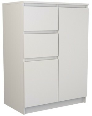 TP Living Komoda 2D2S 70 cm biela