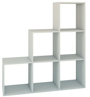 TP Living Schodový regál STEP RS-30 biely