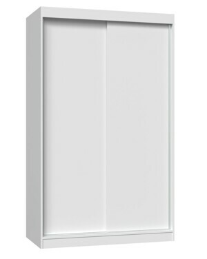 TP Living Šatníková skriňa Iga 120 cm biela