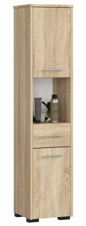 Ak furniture Kúpeľňová skrinka Fin II 30 cm dub sonoma
