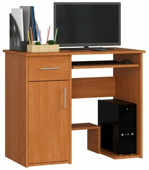 Ak furniture Volně stojící psací stůl Jay 90 cm olše
