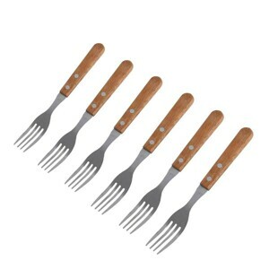 Excellent Houseware Sada steakových vidličiek na gril 6ks
