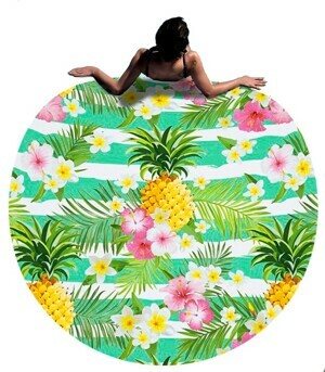 Tutumi Plážová osuška Ananás 150 cm