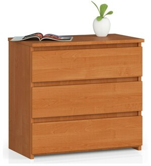 Ak furniture Komoda CL3 60 cm jelša