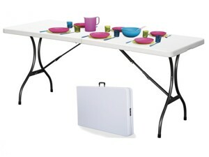 MODERNHOME Skladací záhradný stôl Věra 240cm